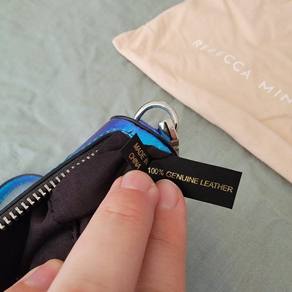 Rebecca Minkoff holographic/iridescent Avery purse - Picture 4 of 12